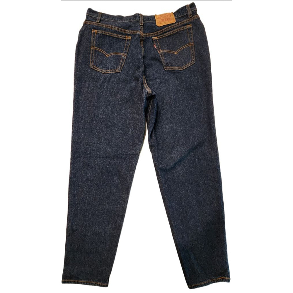 Vintage Levi's Button Fly High Waist Jeans Made USA 501 Style Selvedge Denim 24 - Picture 2 of 12